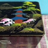 Asian music box and vintage tutu dancer 1970