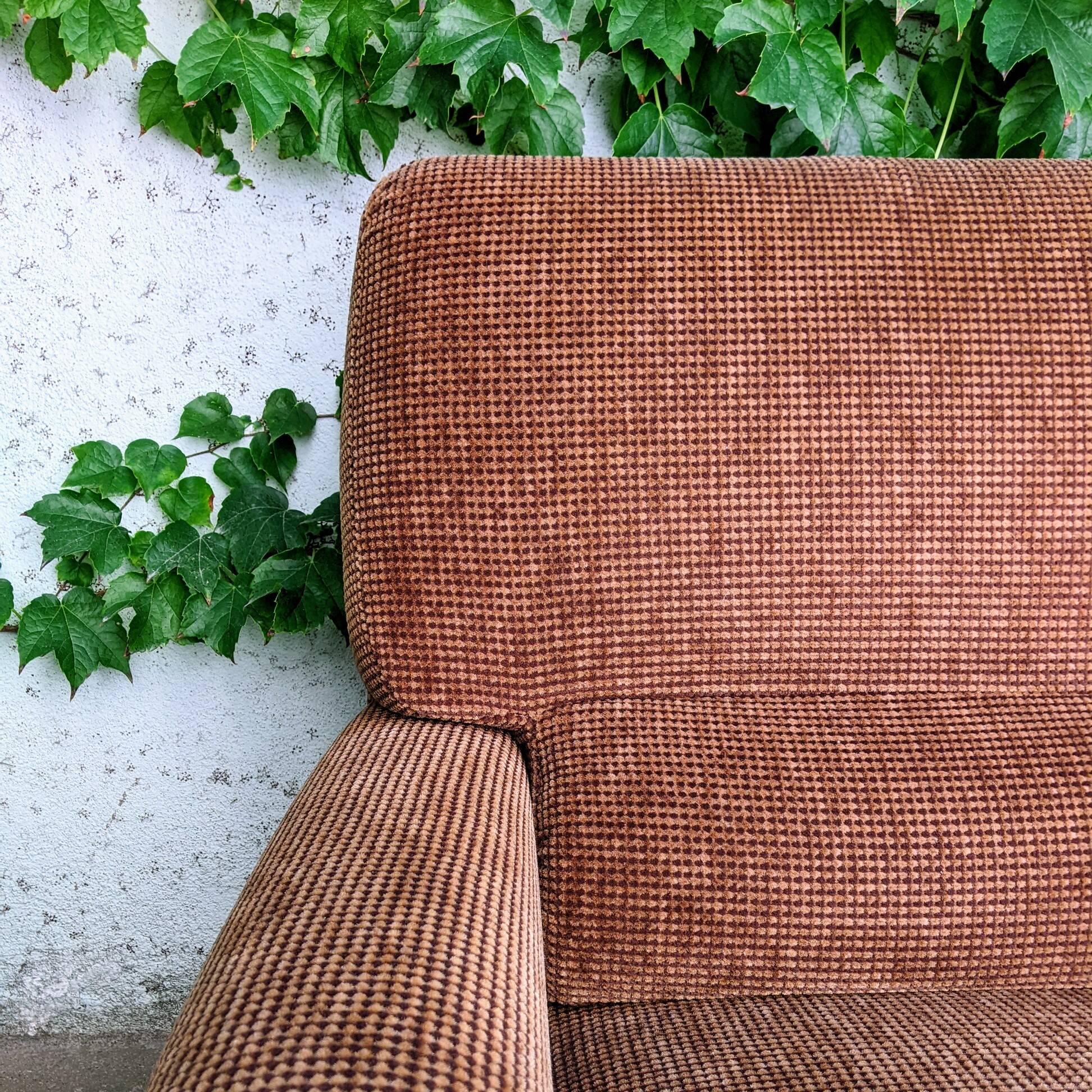 Corduroy armchair 70s