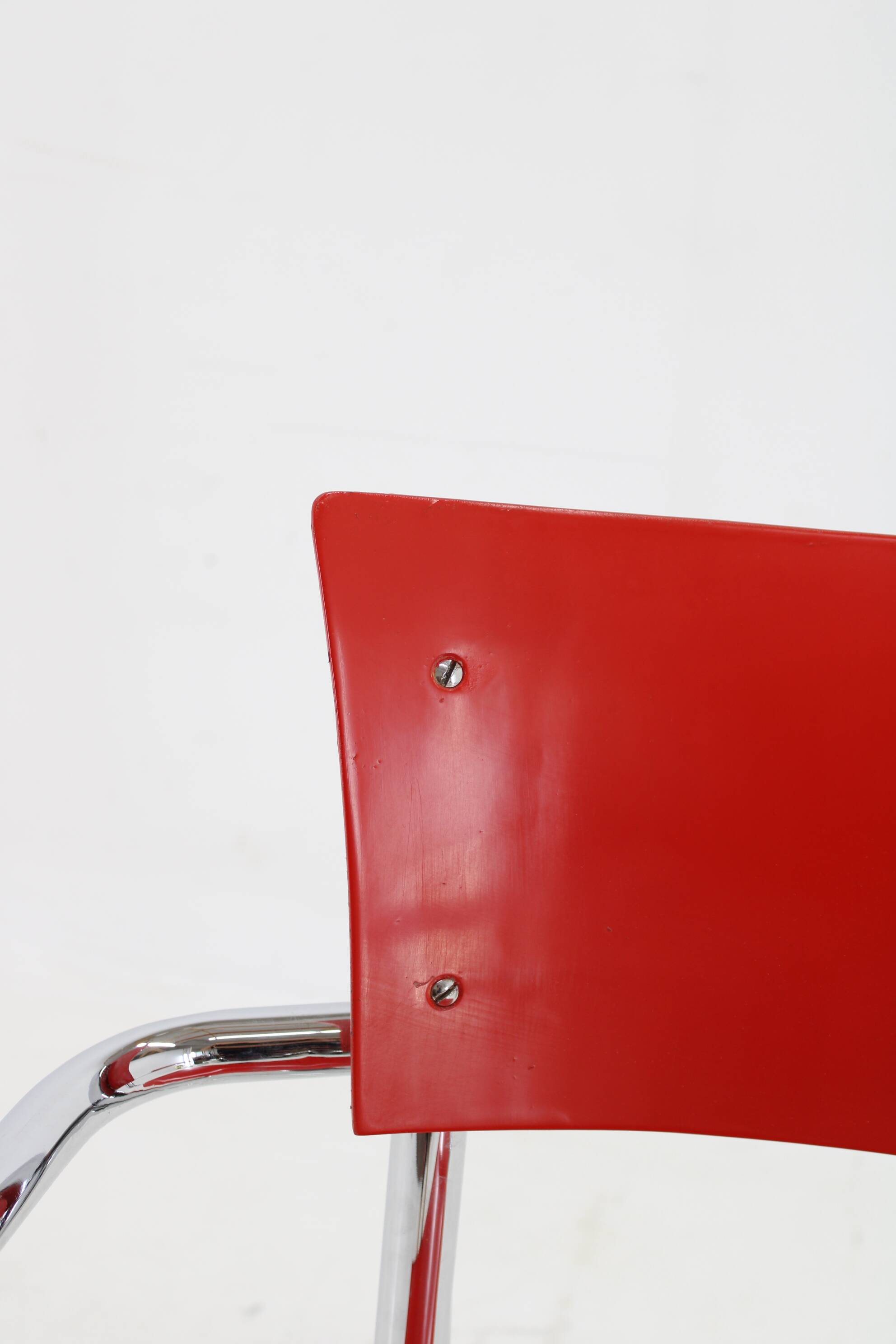 1940s Bauhaus Restored Tubular Armchair, Germany