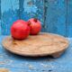 Antique Round Marble Bread Board