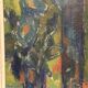 Original Swedish Oil on Canvas – "Still Life with Bowl of Fruit" by Svan Grandin – Signed – Vintage & Framed – 91 × 83 cm (35.8" × 32.7")