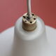 Opalin glass drip hanging lamp