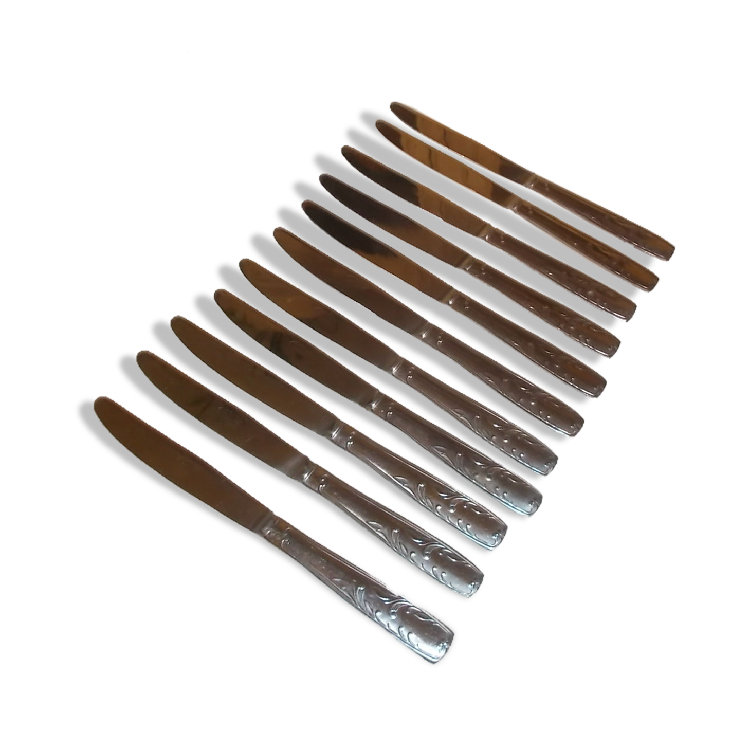 lot 11 stainless knives France