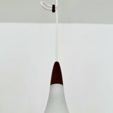 Lampe à Suspension Opaline par Uno et Östen Kristiansson