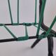1960 Czechoslovakian Mid-Century Magazine Rack with Green Wire