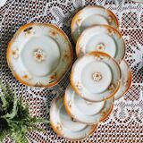 Vintage porcelain dessert service