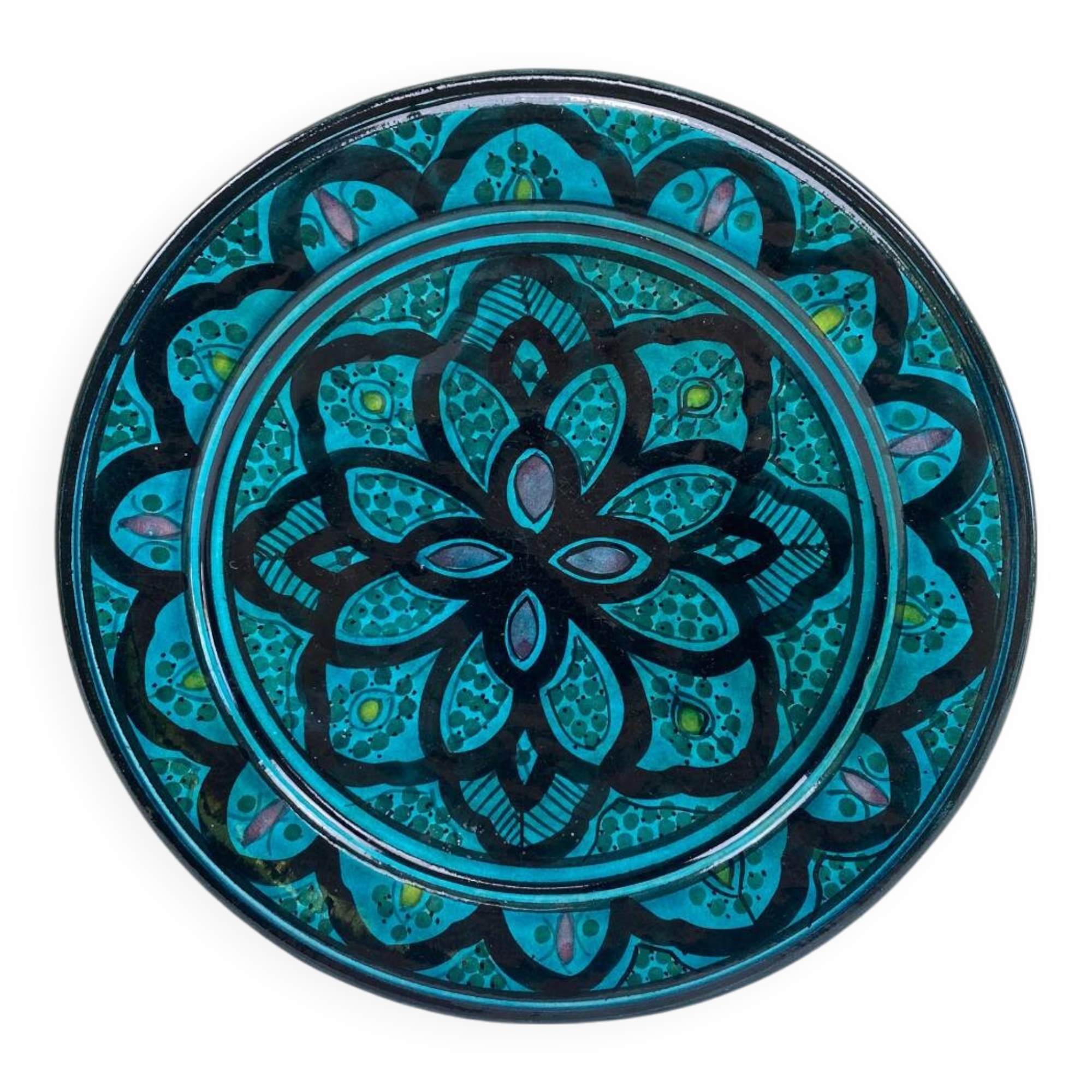 Ethnic decorative plate
