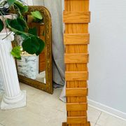 Porte-plantes en bois design – Années 70