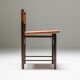 Zalszupin Jacaranda Dining Room Chairs with Saddle 1950 Cognac Leather Seats