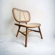 Retro rattan lounge chair / armchair / single-seater armchair