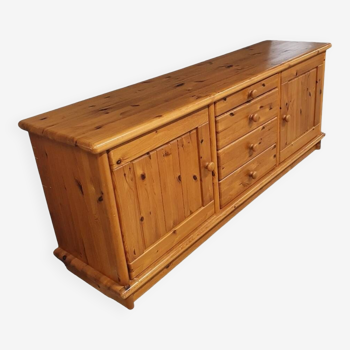 Bo Skan Danish Design Pine wood cabinet / sideboard, 1970s