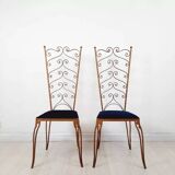 Pair of vintage chairs, design Pier Luigi Colli