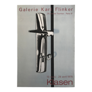 Affiche originale de Peter Klasen,
