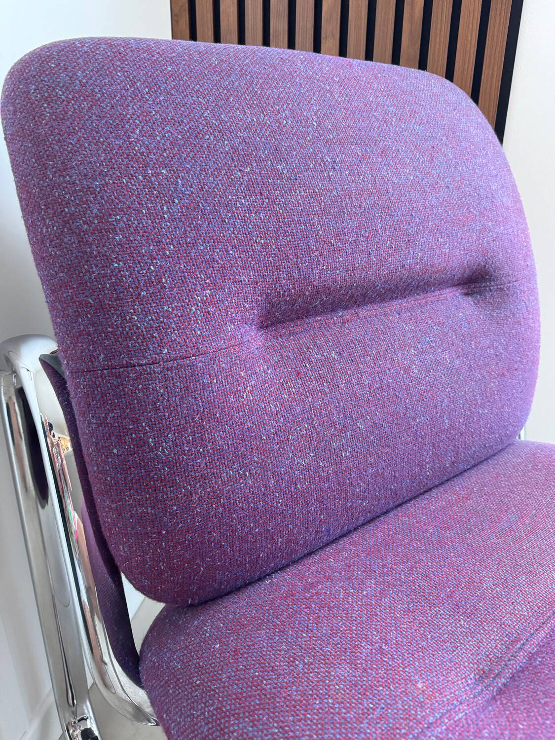 Old vintage Strafor fireside chair