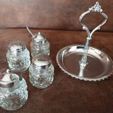Vintage condiment set