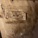 Antique washstand W. Baumann & Co with basin and jug – Earthenware