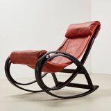 Gae Aulenti Sgarsul Rocking Chair for Poltronova Italy 1962
