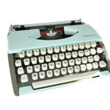 New ribbon revised turquoise olympia deluxe typewriter