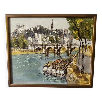 Table by Bernard Dufour, 1922, The Seine, Paris