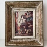Tableau village  français