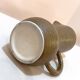 Digoin Brutalist Freeform Pitcher in Beige Stoneware Vintage 1960s
