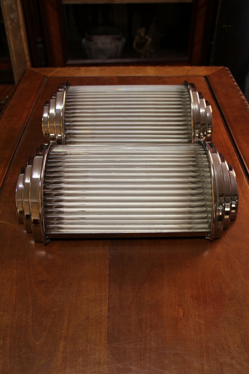 Pair of wall light "Establishment Petitot" 1930