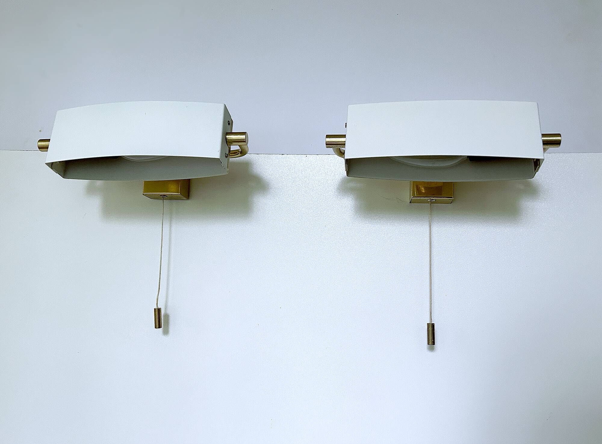 Paire de lampes vintage