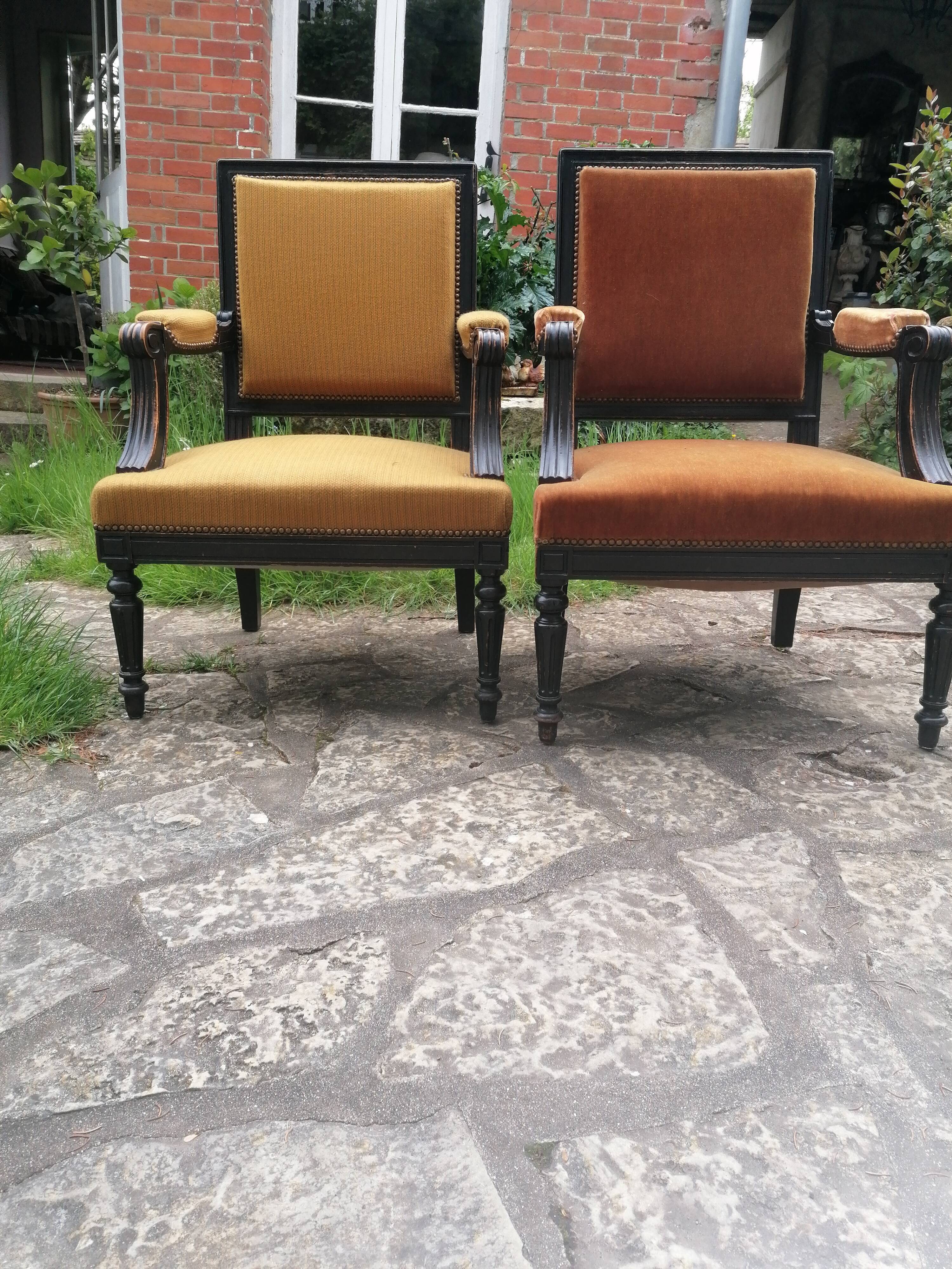 Paire de fauteuils