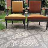 Pair of armchairs