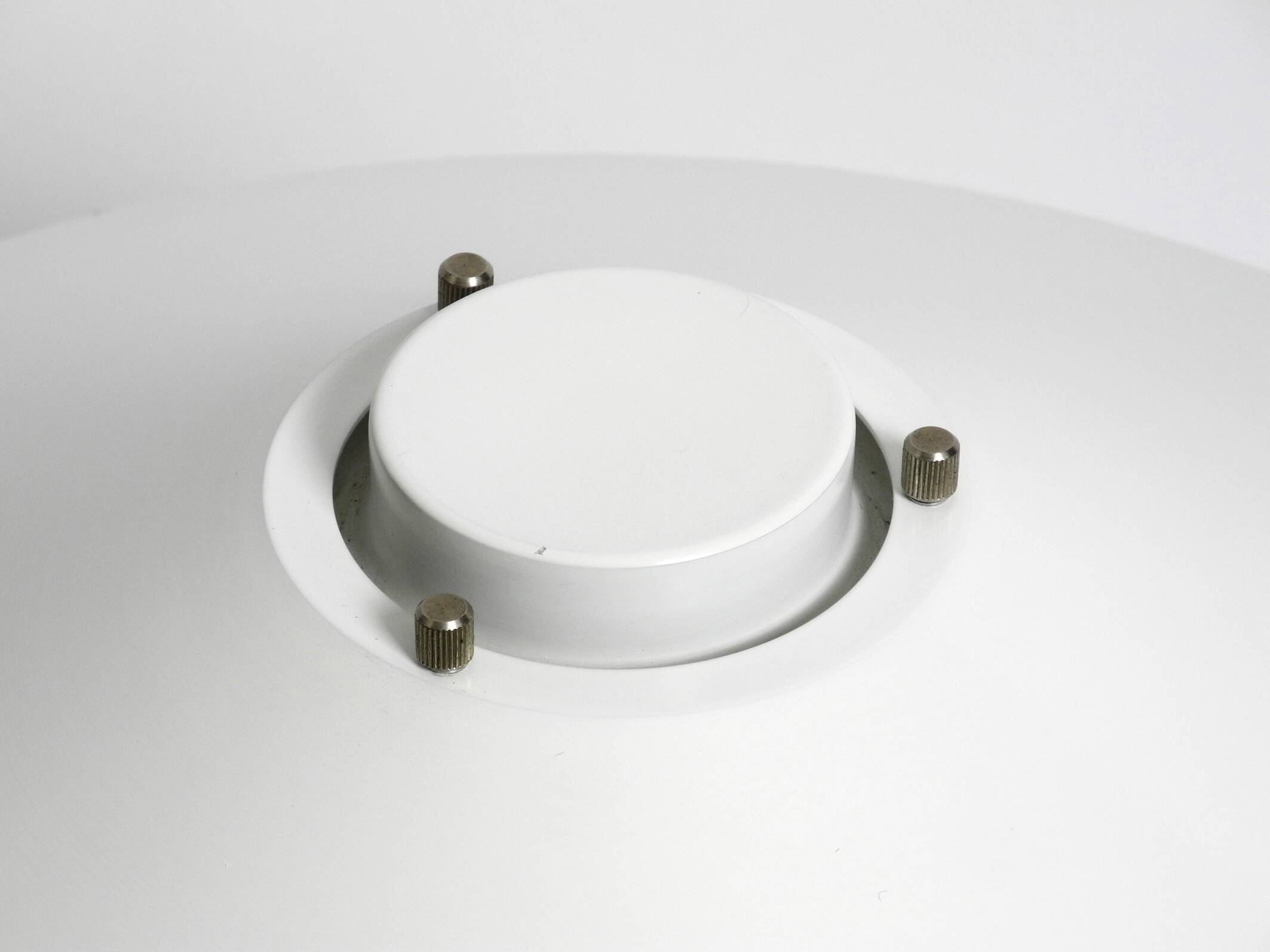 Magnifique et rare lampe de table très grande des années 70 par Christian Hvidt pour Nordisk Solar.