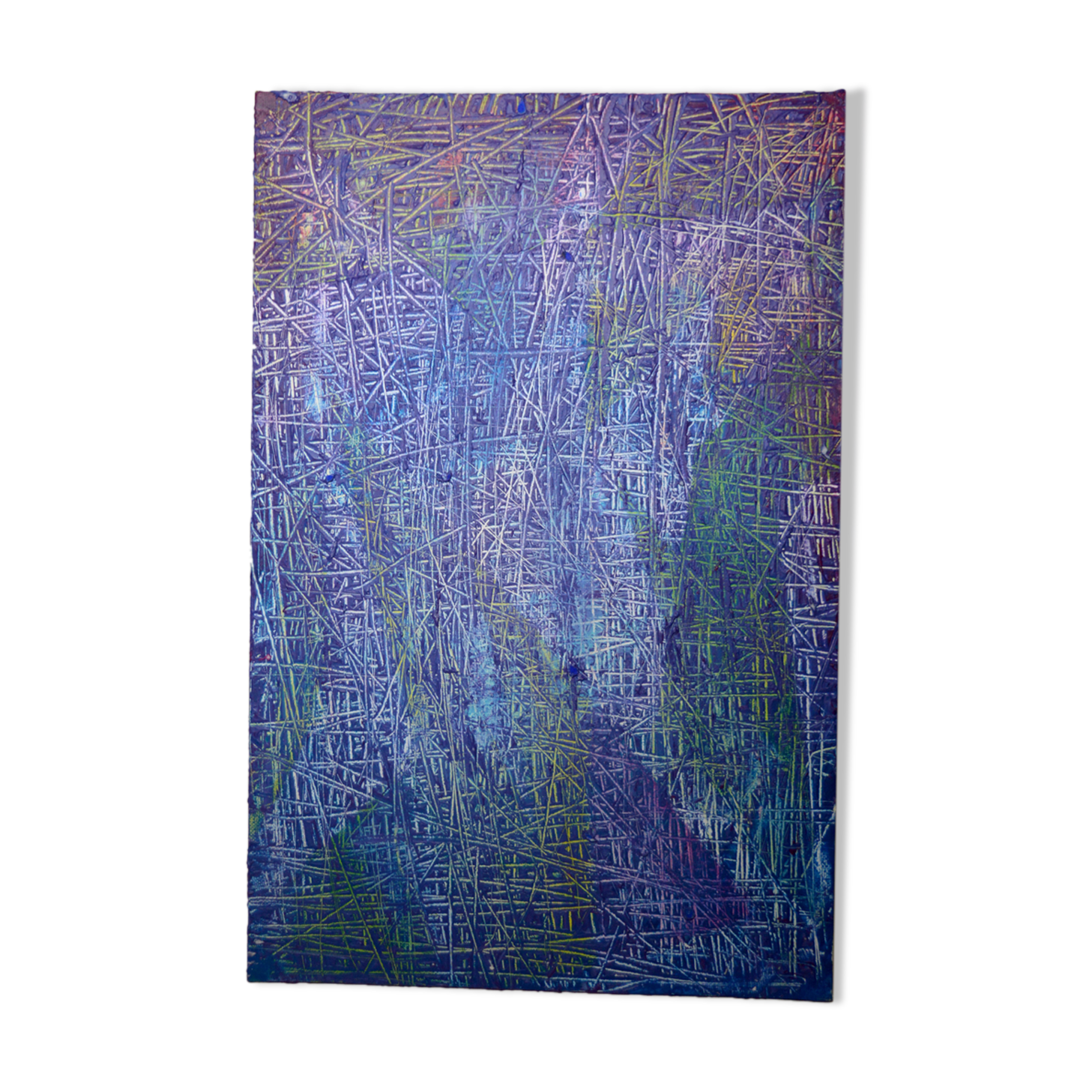 Abstract painting - 27x41 cm