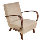 Fauteuil H 410 conçu par Jindrich Halabala, années 1940, Tchécoslovaquie