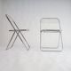 2 Plia folding chairs by Giancarlo Piretti for Anonima Castelli