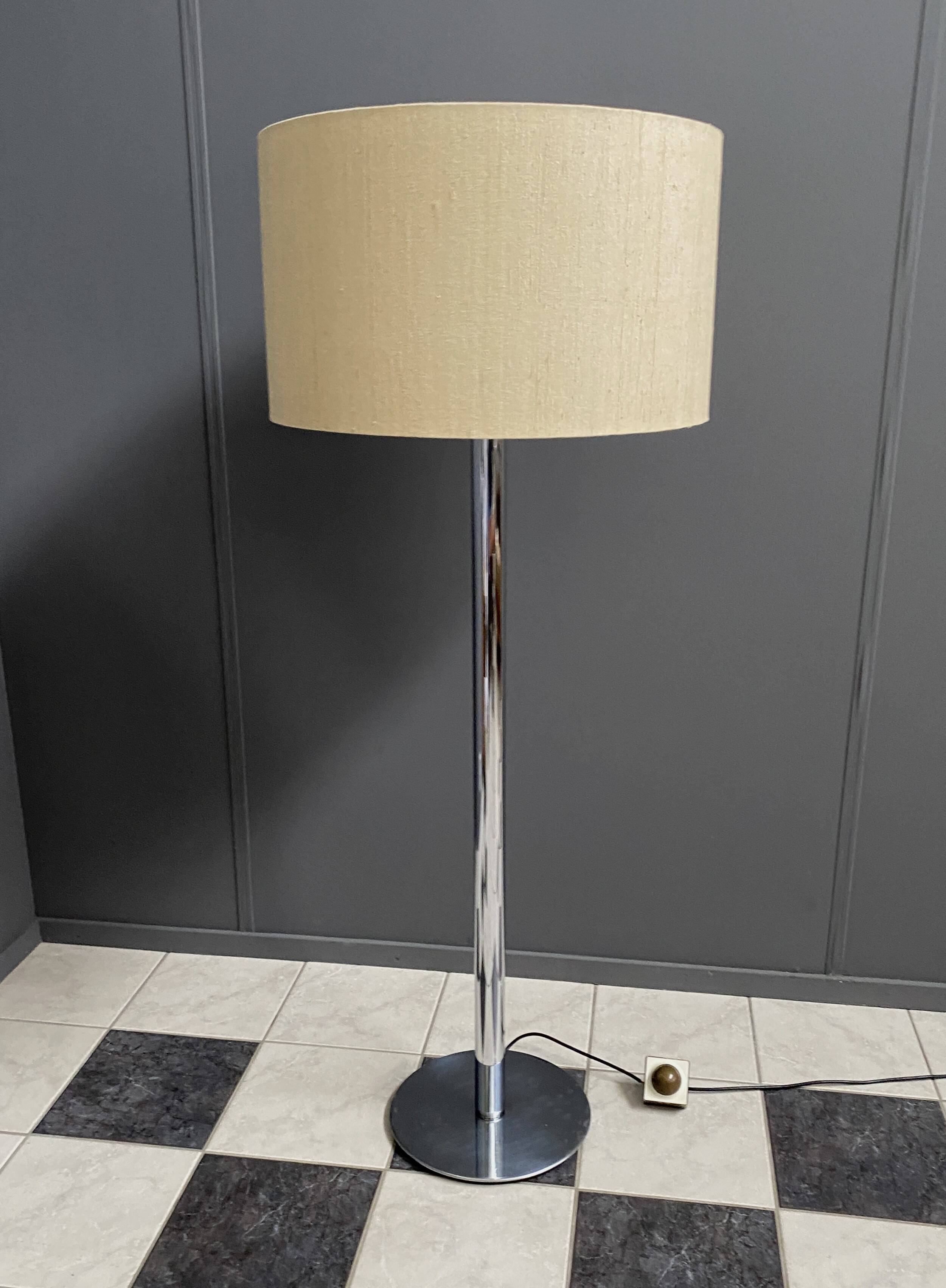 Staff Leuchten chrome floor lamp 1970s