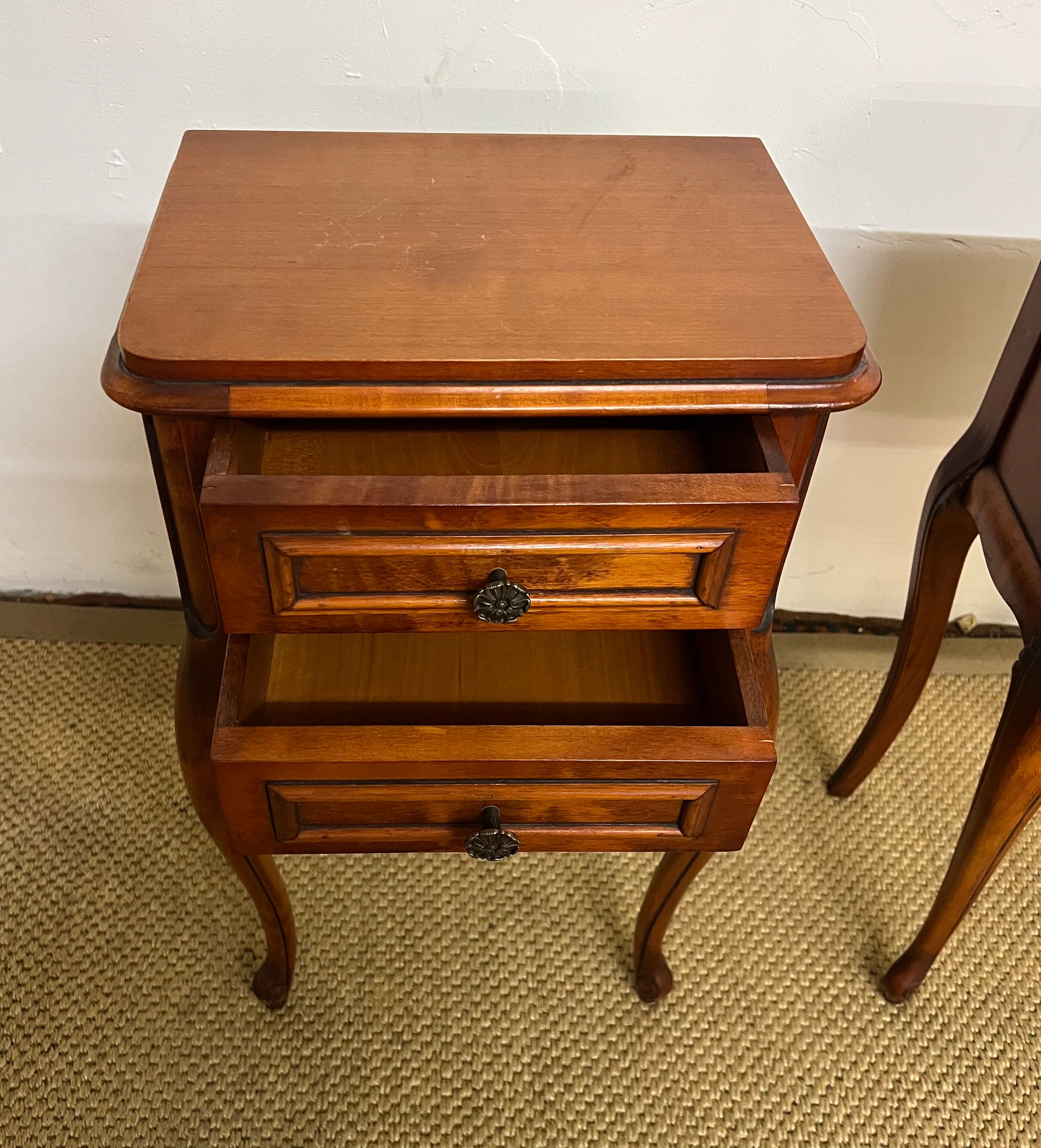 Pair of Louis XV style bedside tables