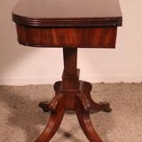 Regency Period Mahogany Game Table or Console