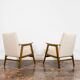 Pair of restored mid-century modern armchairs 1960's