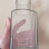 Set of 4 bottles with iode and ancient tissier le conquet seaweed