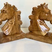 Paire de serre livres chevaux