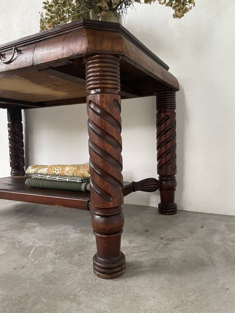 Bureau console acajou 1900