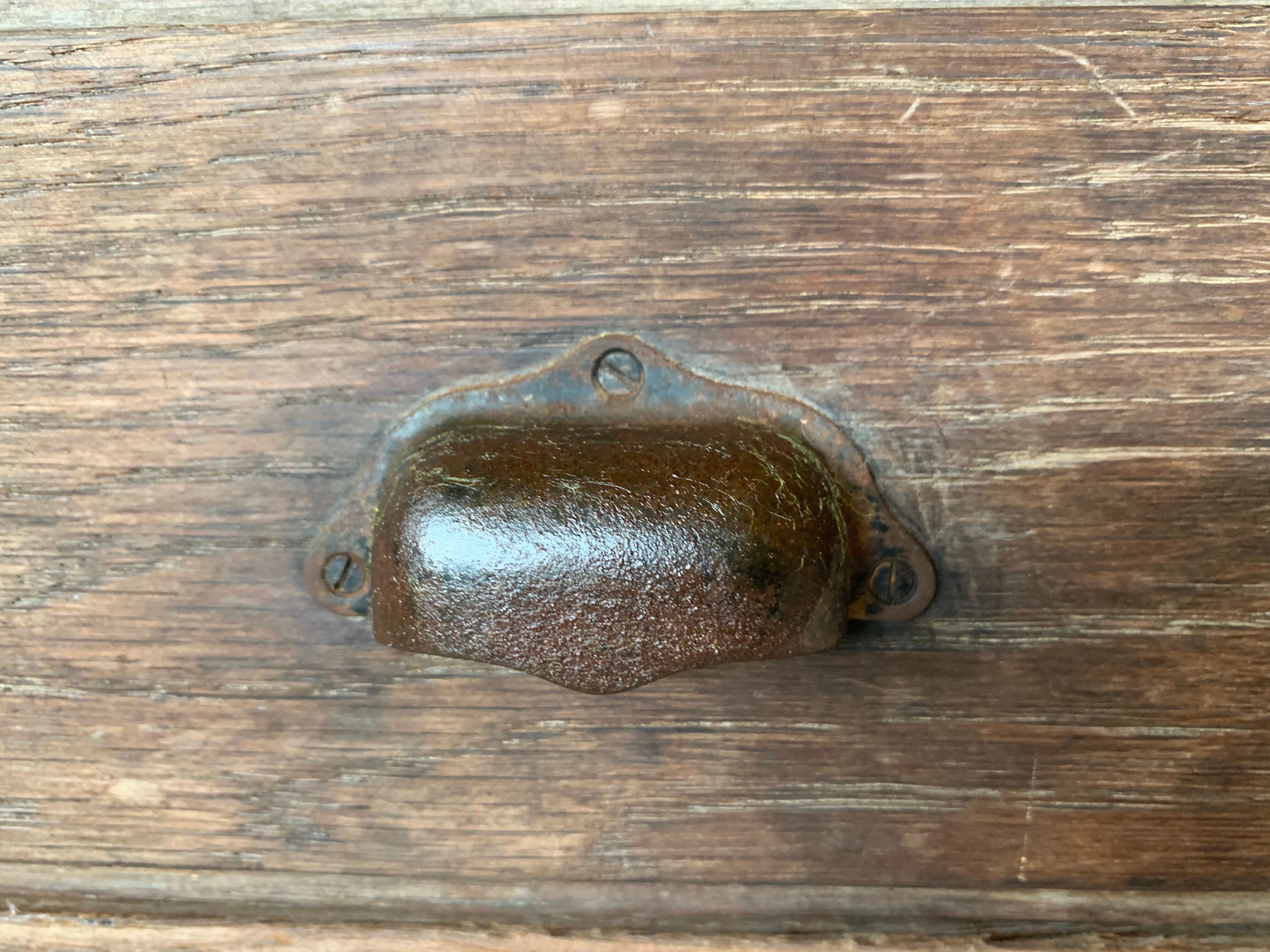 Cabinetmaker's workshop furniture with 12 drawers circa 30's/40's