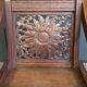 Antique Glastonbury priest chair