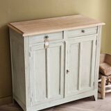 Vintage Parisian buffet with patina in solid wood | Léonie