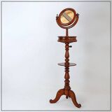Mahogany Psyche barber mirror - Turned Wood 19th century