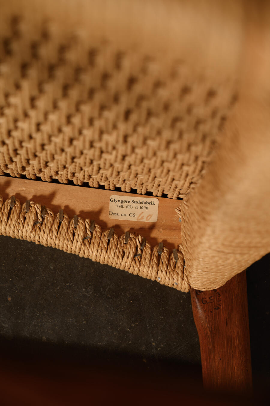 Série de 4 chaises danoises