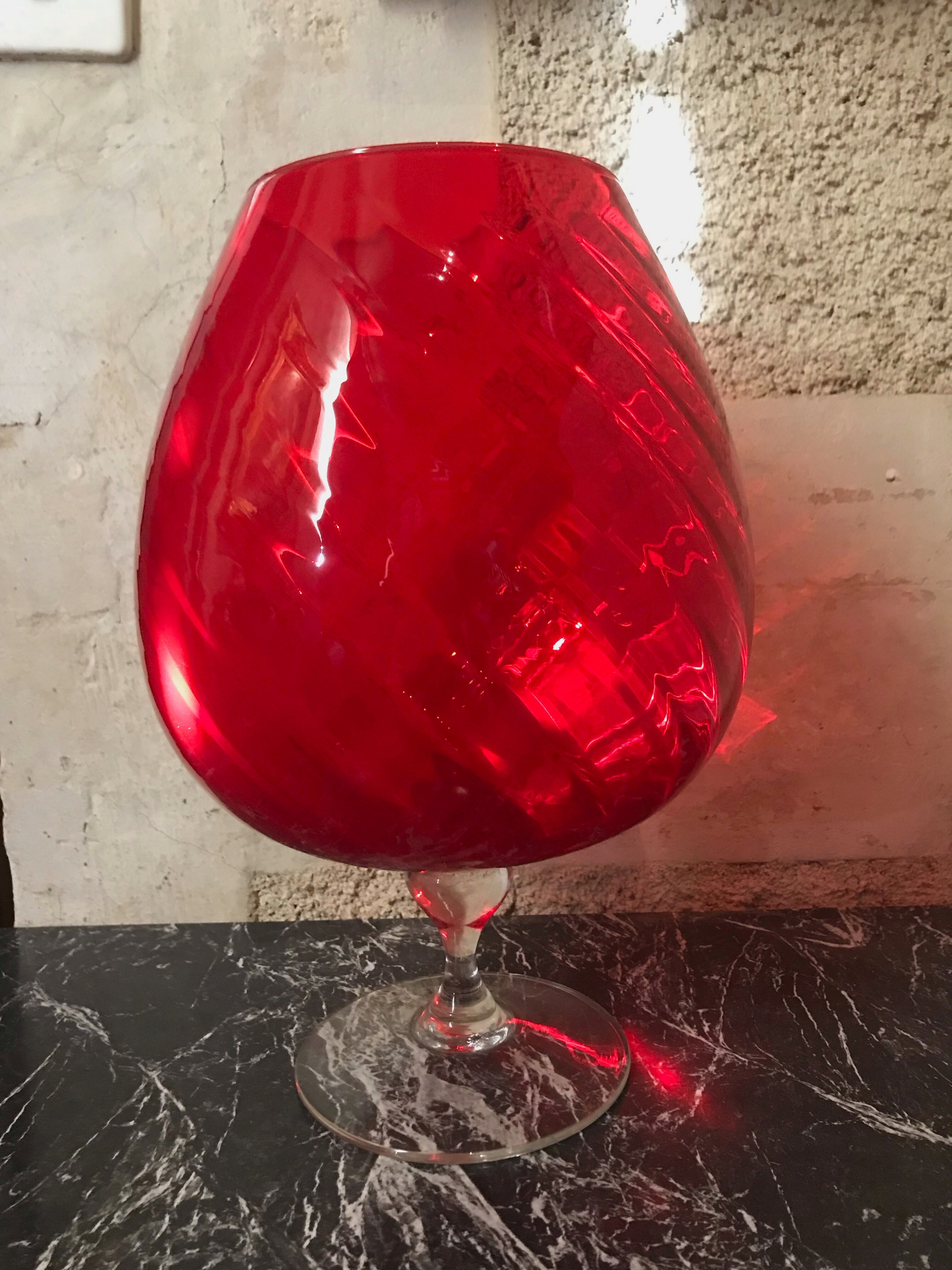 Italian standing vase