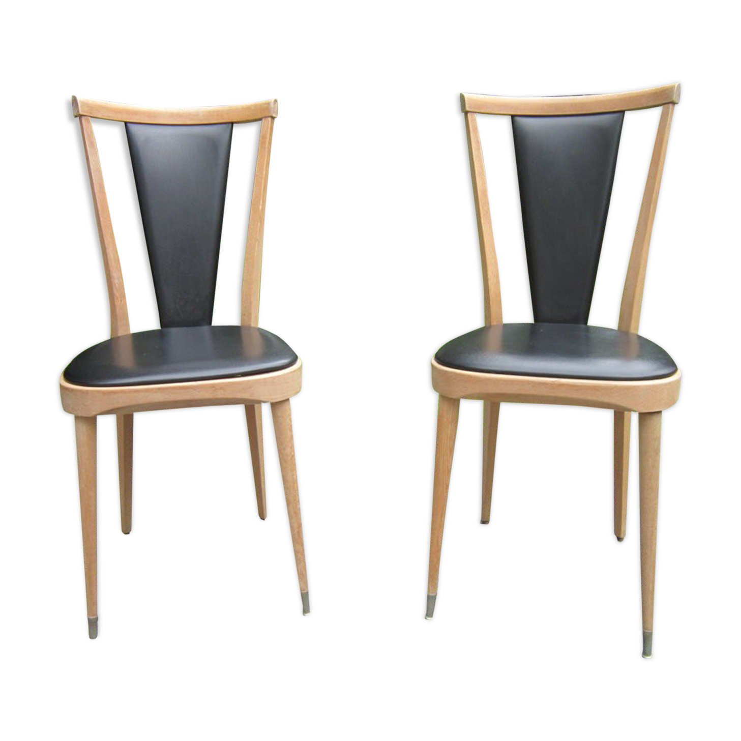 Pair of chairs baumann