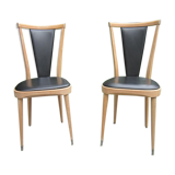 Pair of chairs baumann