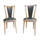 Pair of chairs baumann