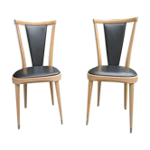 Pair of chairs baumann